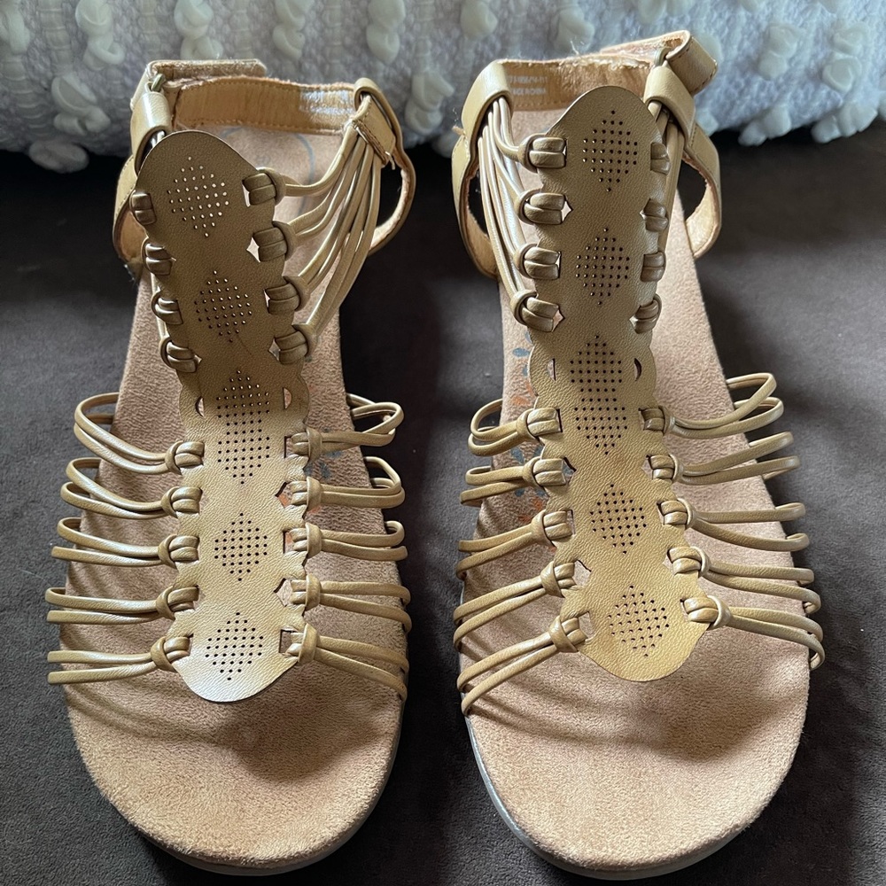 Bare Traps Wedge Sandals ~ Size 11